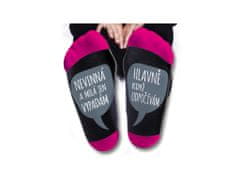 Nekupto Vtipné ponožky dámské Nevinná a milá