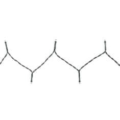 Greatstore Světelná síť na vánoční stromek se 180 LED studená bílá 180 cm