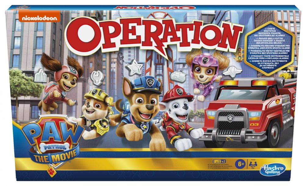 Hasbro Dětská hra Operace Tlapková patrola