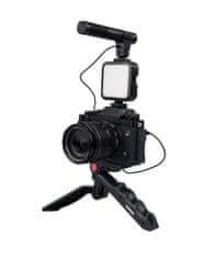 Doerr Vlogging Kit VL-5 Microphone videosvětlo pro SmartPhone