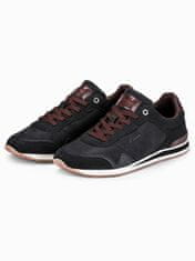 OMBRE Pánské sneakers boty T332 - černá - 45