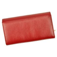 Gregorio Červená dámská kožená peněženka