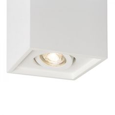 RED Design Rendl RENDL COLES SQ stropní sádrová 230V LED GU10 15W R13438