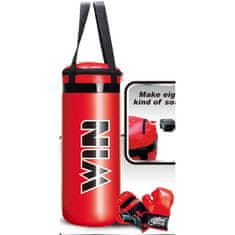 Enero Juniorský boxerský set - pytel 22,5x15x38,5 cm + rukavice D-291