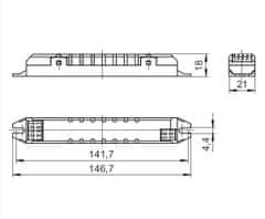 Vossloh-Schwabe  Elektronický předřadník ELXs 116.903