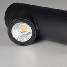 ACA Lightning  LED nástěnné dekorativní svítidlo FARO 6W/230V/3000K/570Lm/35°/IP44, černá