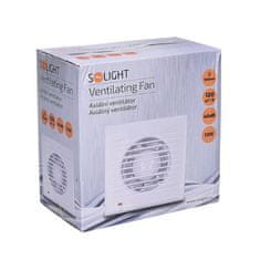 Solight  Axiální ventilátor 13W, průměr 100mm, bílý