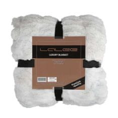 Lalee Deka Luxury Blanket Silver