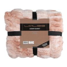 Lalee Deka Luxury Blanket Pink