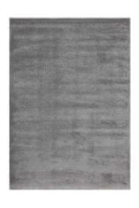 Kayoom Kusový koberec Softtouch 700 Silver Rozměr koberce: 120 x 170 cm