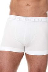 Brubeck Pánské boxerky 00501A white, bílá, M