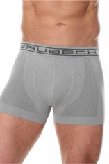 Brubeck Pánské boxerky 00501A grey, šedá, M