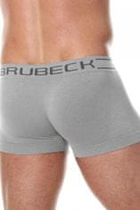 Brubeck Pánské boxerky 10050A grey, šedá, S