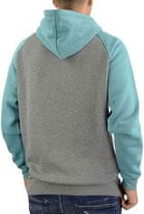 Independent Zinzino Mikina INDEPENDENT Essence Cross Raglan Hood - Blue/Dark Heathe