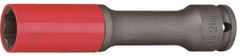 Jonnesway Nástrčné hlavice 1/2" prodloužené s krytkou na ALU pro rázové utahováky, 17-21mm