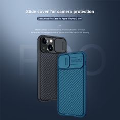 Nillkin  CamShield Pro Zadní Kryt pro Apple iPhone 13 mini Black