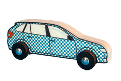Mašek Modré Dřevěné autíčko Esteban