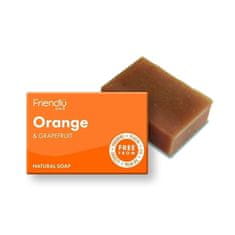 Friendly Soap Friendly Soap přírodní mýdlo pomeranč a grep 95g