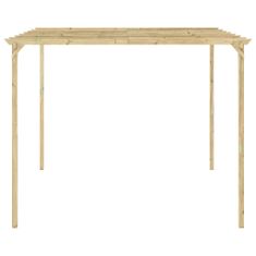 Greatstore Zahradní pergola 294 x 294 x 220 cm impregnované borové dřevo