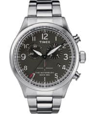 Timex Waterbury Traditional Chronograph TW2R38400, s ocelovým řemínkem