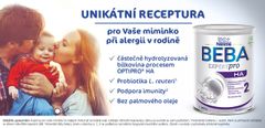 BEBA EXPERTpro HA 2 pokračovací kojenecké mléko, 6x800g