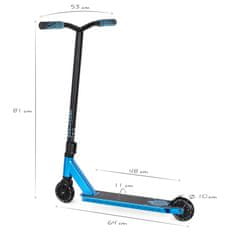 Movino Freestyle koloběžka Stunt GLIDE, Metalic Blue H-103-GL