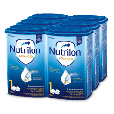 Nutrilon 1 Advanced počáteční kojenecké mléko 6x 800g, 0+