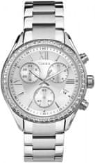 Timex Miami Chrono Silver TW2P66800, s ocelovým řemínkem