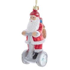 kurt adler Vánoční ozdoba - Santa na Segwayi, Kurt Adler