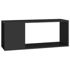Vidaxl TV stolek černý 80 x 24 x 32 cm dřevotříska