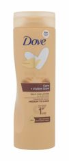 Kraftika 400ml dove body love care + visible glow self-tan lotion