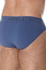 Brubeck Pánské slipy 00290A blue + Ponožky Gatta Calzino Strech, indygo, XXL