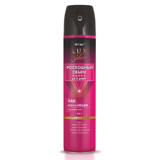 Vitex-belita LUX VOLUME Lak na vlasy Mega Objem Superstrong Aerosol (300ml)