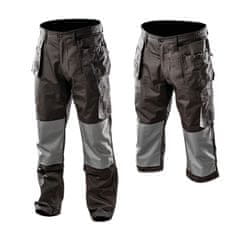 NEO TOOLS Panské pracovní kalhoty s odepínatelnými kapsami a nohavicemi, Velikost L/52