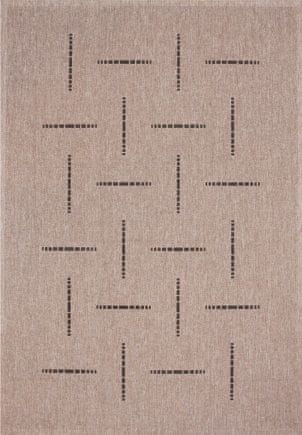 Spoltex Kusový koberec Floorlux Silver/Black 20008 60x110cm