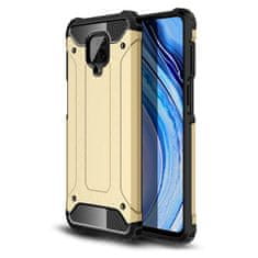 MobilPouzdra.cz Hybridní zlaté pouzdro METAL na XIAOMI Redmi Note 9 Pro / 9S