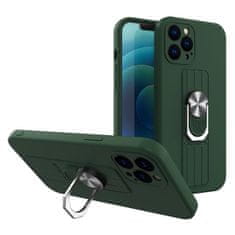 MobilPouzdra.cz Gelové RING CASE tmavě zelené pouzdro na SAMSUNG Galaxy A32 5G / A13 5G