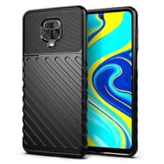 MobilPouzdra.cz Gelové černé THUNDER SHIELD pouzdro na XIAOMI Redmi Note 9 Pro / 9S