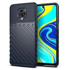 MobilPouzdra.cz Gelové modré THUNDER SHIELD pouzdro na XIAOMI Redmi Note 9 Pro / 9S