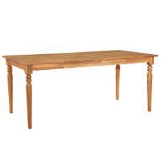 Greatstore Jídelní stůl 170 x 90 x 75 cm masivní akáciové dřevo