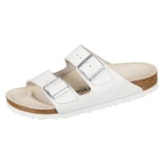 Birkenstock Pantofle bílé 47 EU Arizona Wei Naturleder