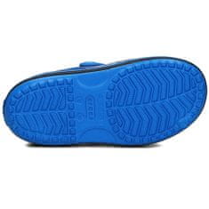 Crocs Sandály modré 23 EU Crocband II Led