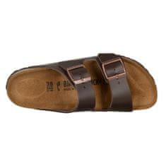 Birkenstock Pantofle černé 38 EU Arizona Braun Naturleder