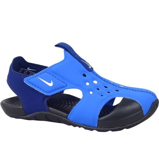 Nike Sandály modré 19.5 EU Sunray Protect