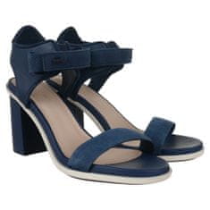 Lacoste Sandály tmavomodré 40.5 EU Lonelle Heel Sandal