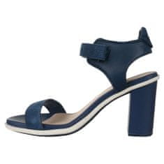 Lacoste Sandály tmavomodré 40.5 EU Lonelle Heel Sandal