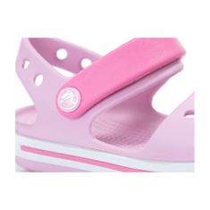 Crocs Sandály růžové 19 EU Crocband Sandal Kids