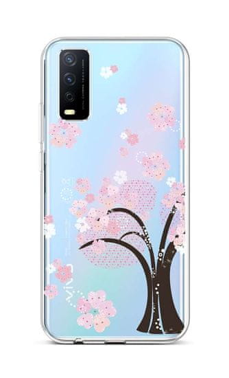 TopQ Kryt Vivo Y11s silikon Cherry Tree 66608