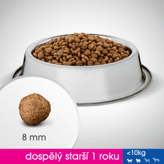 Perfect fit Adult granule 1+ bohaté na kuřecí XS/S 1,4 kg