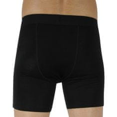 Pánské boxerky merino černé (100088-1169-001) - velikost M